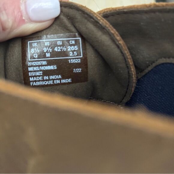 Men’s Clark’s Collection Eastern-mid leather lace up vintage style boots sz 9.5 - Picture 15 of 15